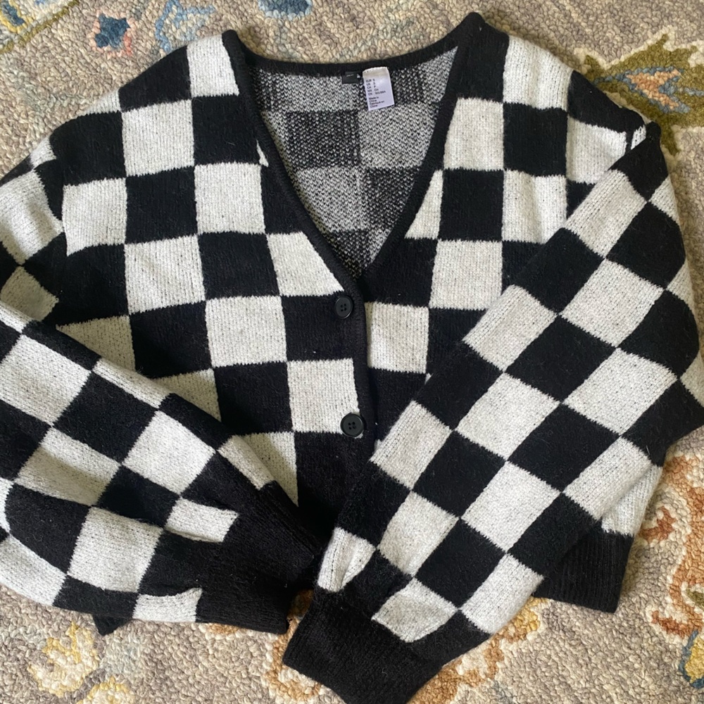 H&M cropped cardigan